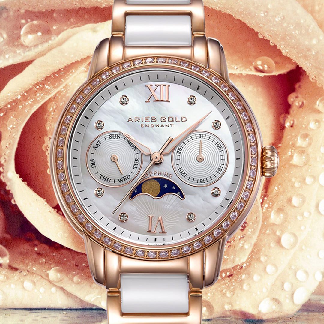 Luna Quartz Women's Watch - L 58010L RG-MP