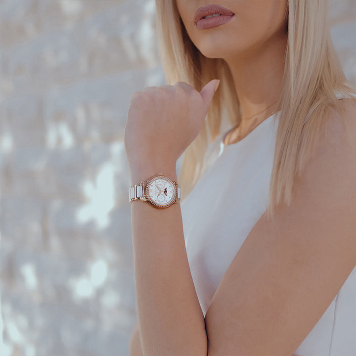 Luna Quartz Women's Watch - L 58010L RG-MP
