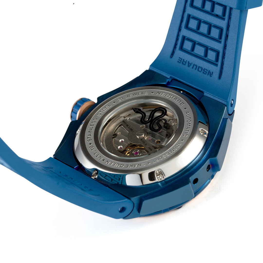 Snakequeen Automatic Swarovski Crystal Women's Watch - L0471-N11.10