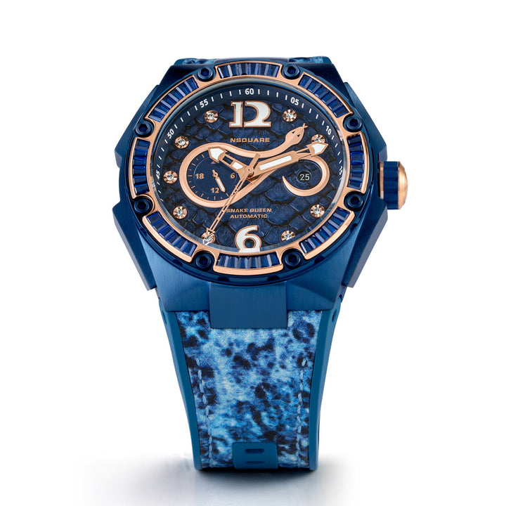 Snakequeen Automatic Swarovski Crystal Women's Watch - L0471-N11.10