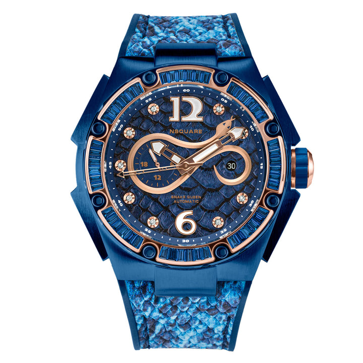 Snakequeen Automatic Swarovski Crystal Women's Watch - L0471-N11.10