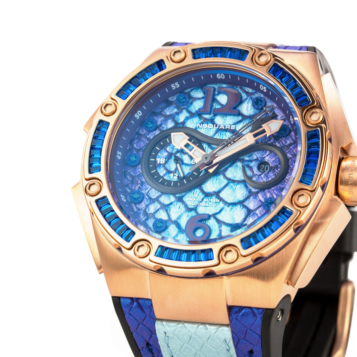 Snakequeen Automatic Swarovski Crystal Women's Watch - L0471-N11.13