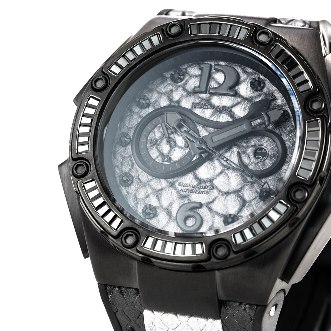 Snakequeen Automatic Swarovski Crystal Women's Watch - L0471-N11.14