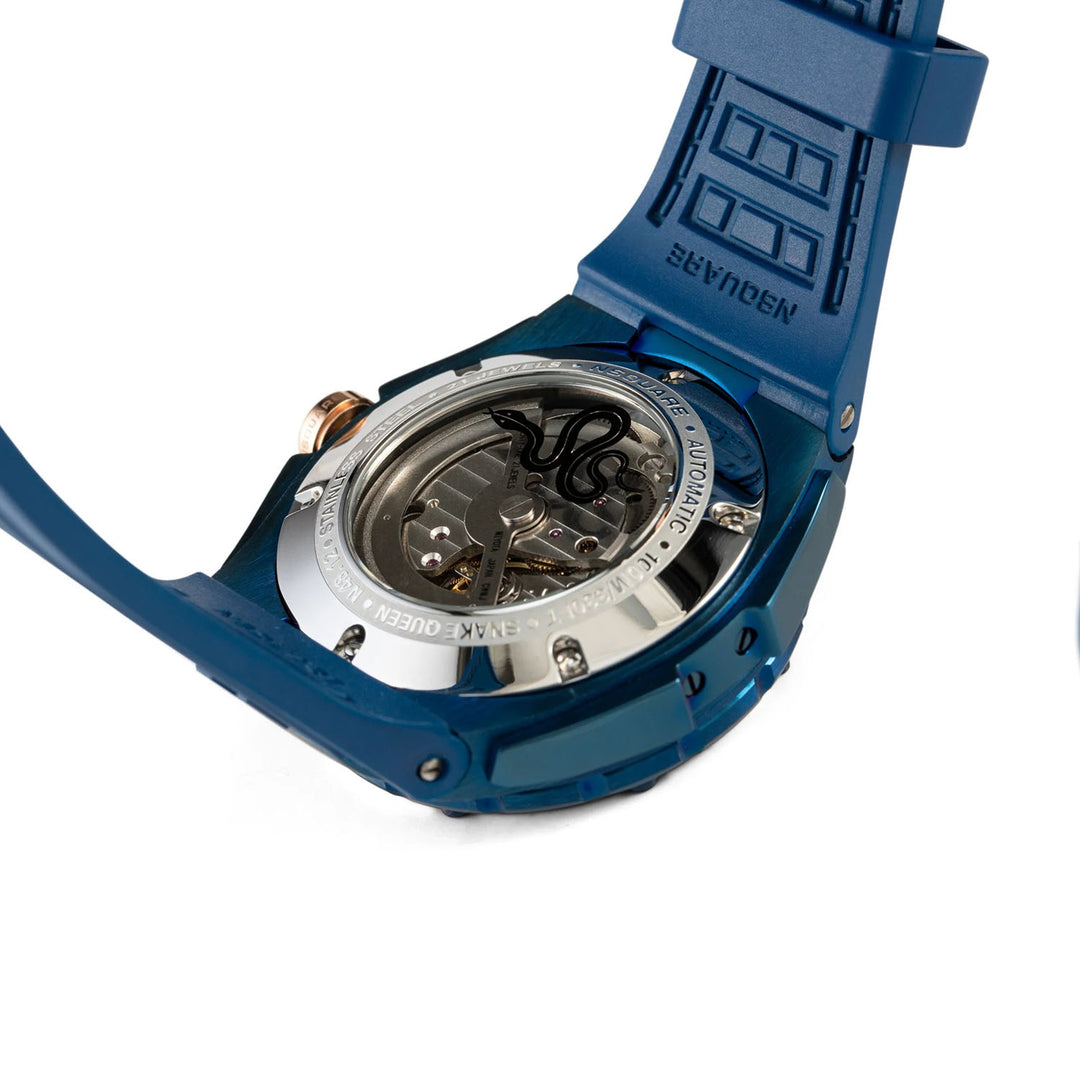 Snakequeen 39 mm Automatic Swarovski Crystal Women's Watch - L0472-N48.12