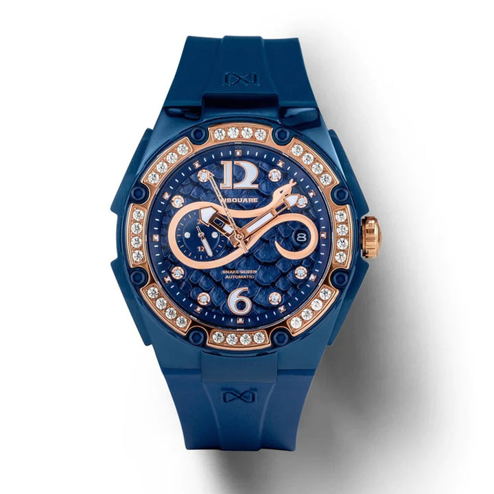 Snakequeen 39 mm Automatic Swarovski Crystal Women's Watch - L0472-N48.12