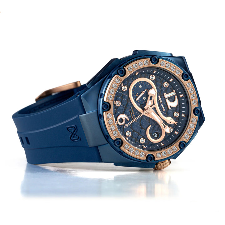 Snakequeen 39 mm Automatic Swarovski Crystal Women's Watch - L0472-N48.12