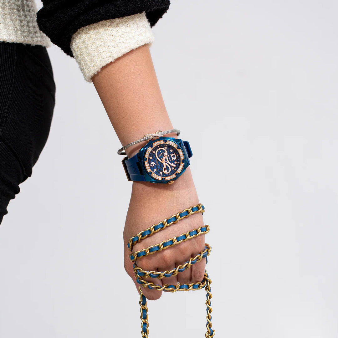 Snakequeen 39 mm Automatic Swarovski Crystal Women's Watch - L0472-N48.12