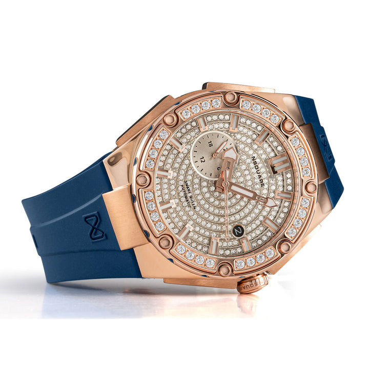 Dazz Multifunction Swarovski Crystals Women's Watch - L0472-N48.13