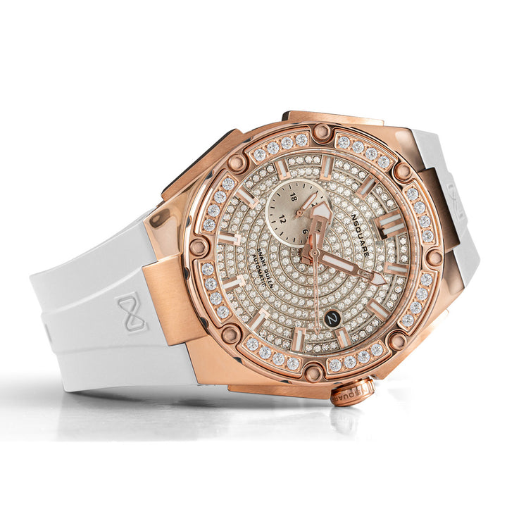 Dazz Multifunction Swarovski Crystals Women's Watch - L0472-N48.13