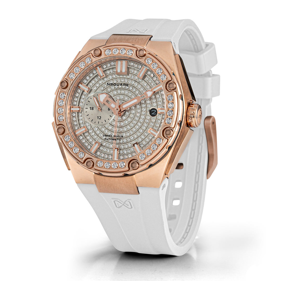 Dazz Multifunction Swarovski Crystals Women's Watch - L0472-N48.13