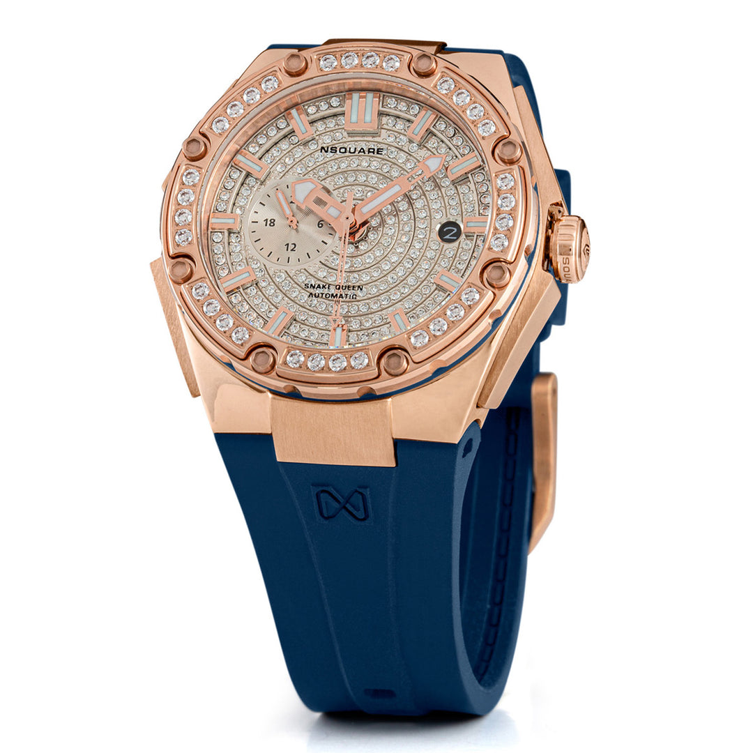 Dazz Multifunction Swarovski Crystals Women's Watch - L0472-N48.13