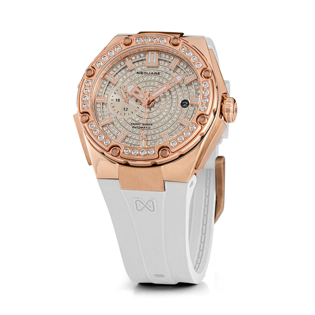 Dazz Multifunction Swarovski Crystals Women's Watch - L0472-N48.13