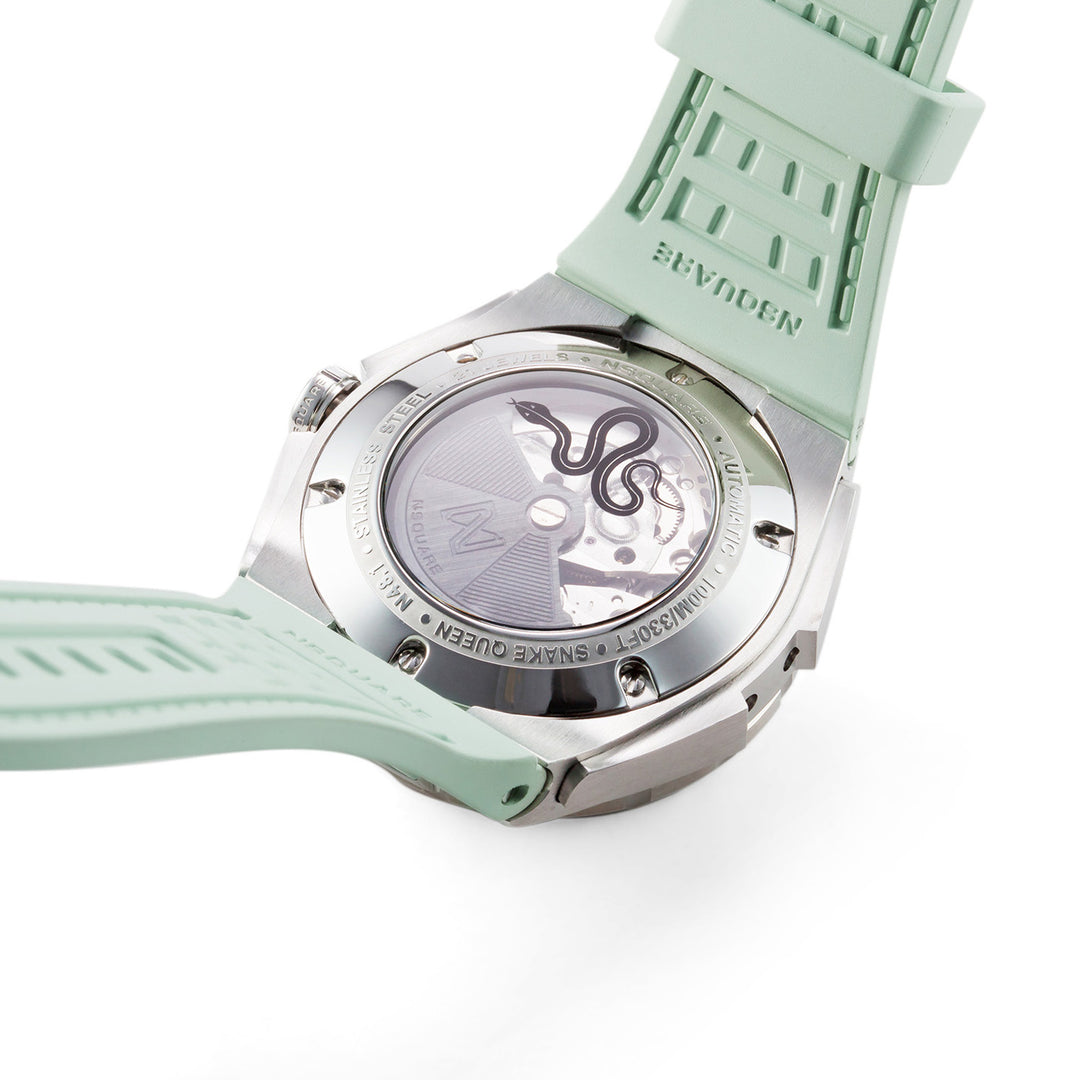 Snakequeen 39 mm Automatic Swarovski Crystal Women's Watch - L0472-N48.1