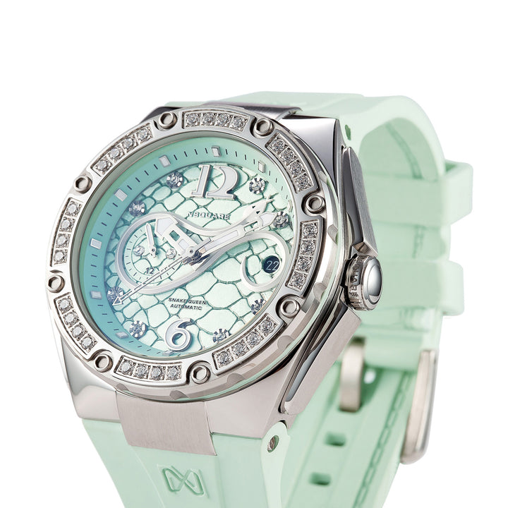 Snakequeen 39 mm Automatic Swarovski Crystal Women's Watch - L0472-N48.1