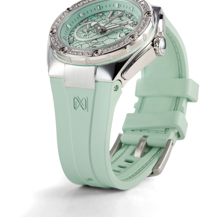 Snakequeen 39 mm Automatic Swarovski Crystal Women's Watch - L0472-N48.1
