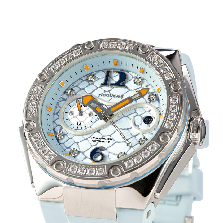 Snakequeen 39 mm Automatic Swarovski Crystal Women's Watch - L0472-N48.4
