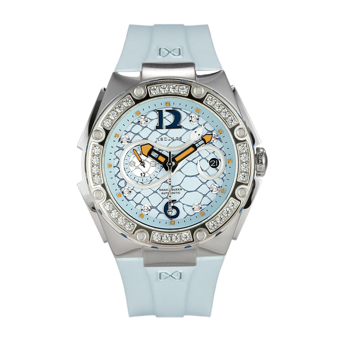 Snakequeen 39 mm Automatic Swarovski Crystal Women's Watch - L0472-N48.4