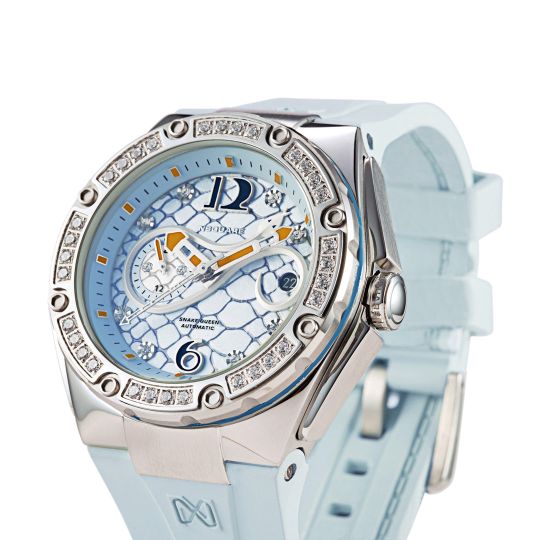 Snakequeen 39 mm Automatic Swarovski Crystal Women's Watch - L0472-N48.4