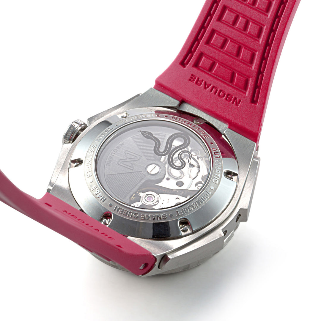 Snakequeen 39 mm Automatic Swarovski Crystal Women's Watch - L0472-N48.5