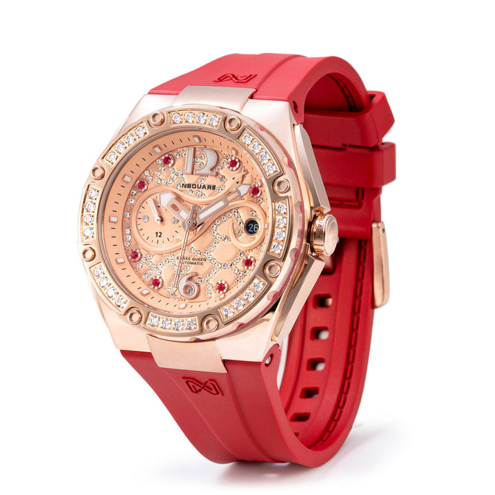 Snakequeen 39 mm Automatic Swarovski Crystal Women's Watch - L0472-N48.6