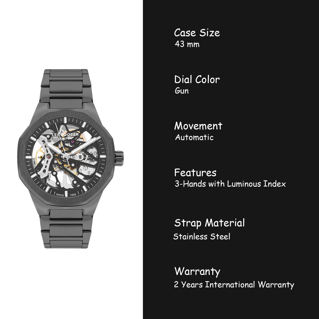 Automatic Skeleton Men's Watch - LC07905.060