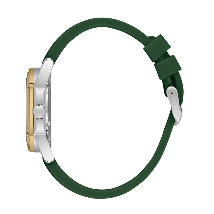 Multifunction Green Square Dial Men's Watch - LC08061.377