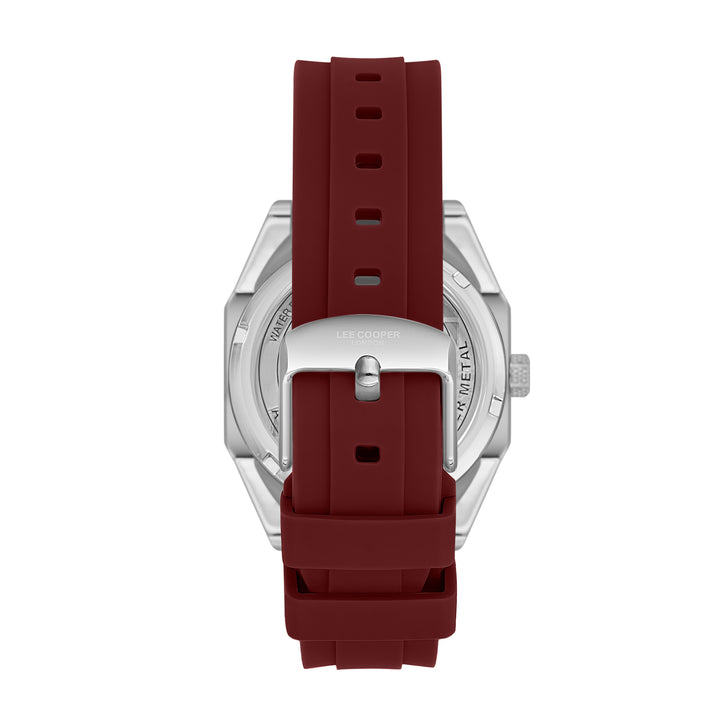 Multifunction Black Square Dial Men's Watch - LC08061.388