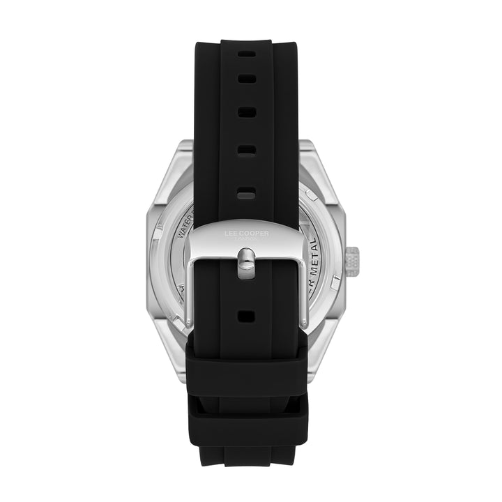 Multifunction Blue Square Dial Men's Watch - LC08061.399