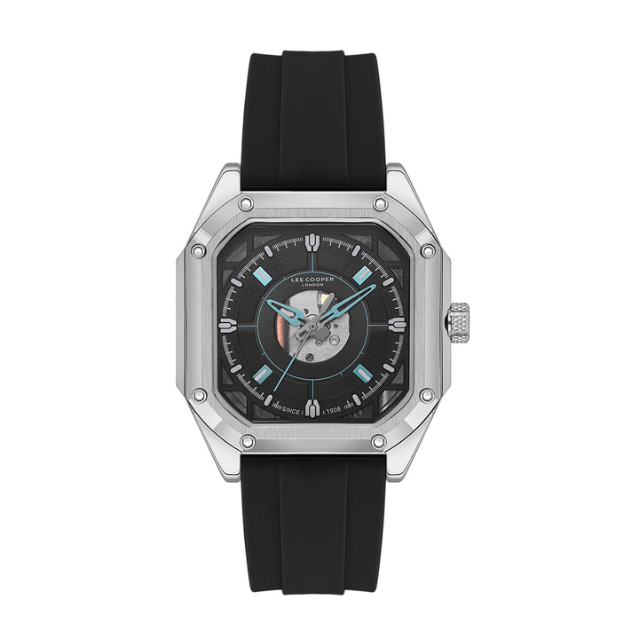 Multifunction Blue Square Dial Men's Watch - LC08061.399