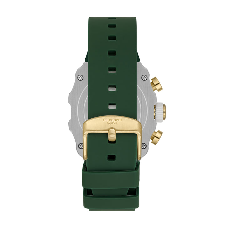 Multifunction Green Tonneau Dial Men's Watch - LC08062.177