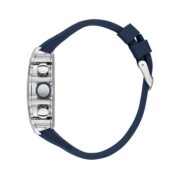 Multifunction Blue Tonneau Dial Men's Watch - LC08062.399