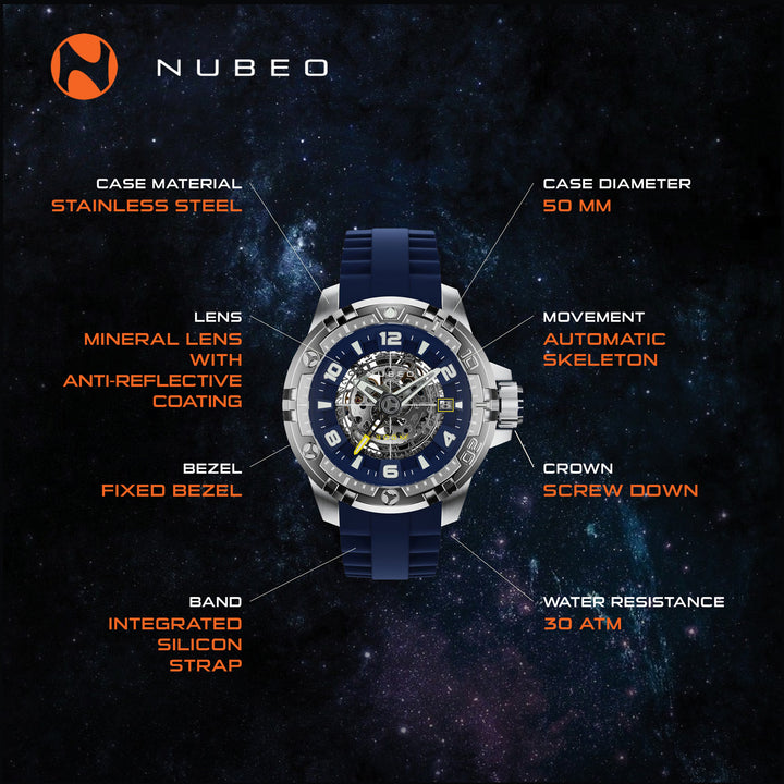 Andromeda Automatic Skeleton Men's Watch -  NB-6039-02