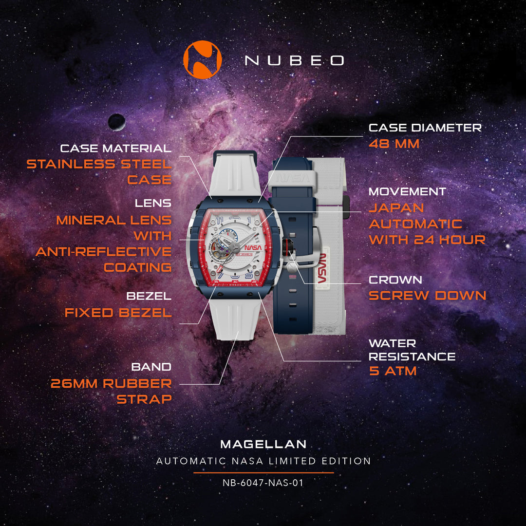 Magellan Automatic Nasa Limited Edition Men's Watch - NB-6047-NAS-01