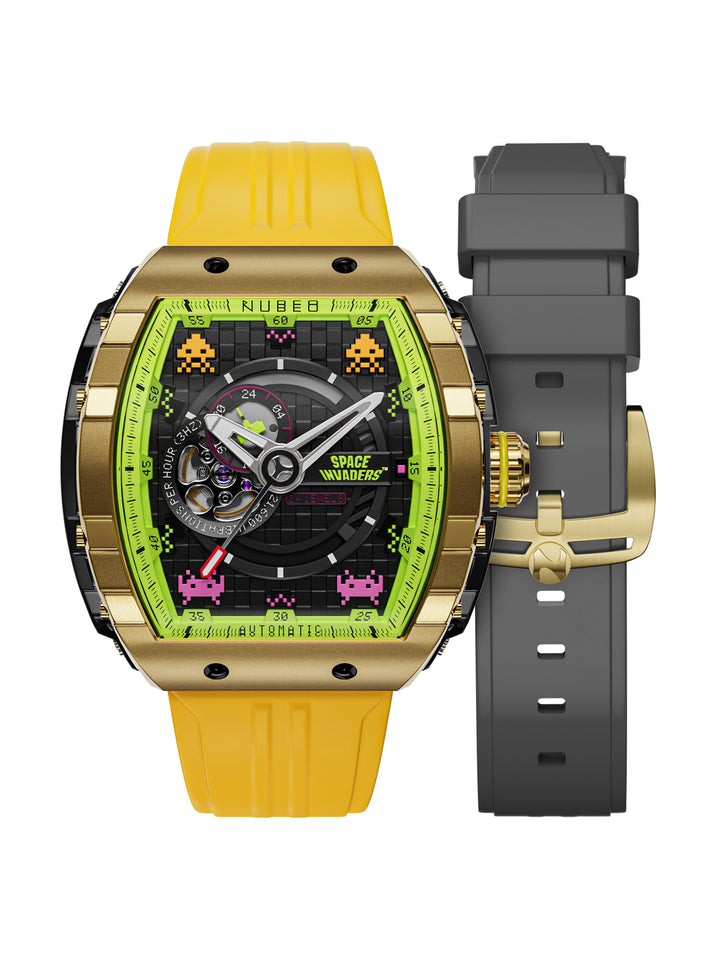 Magellan Automatic Space Invaders Men's Watch - NB-6047-SI-03