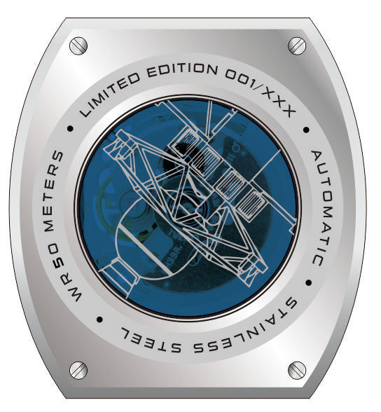 Magellan Automatic Space Invaders Men's Watch - NB-6047-SI-04