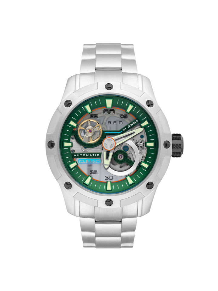 Pioneer Limited Edition 21 Jewels Automatic Skeleton Men's Watch- NB-6048-11
