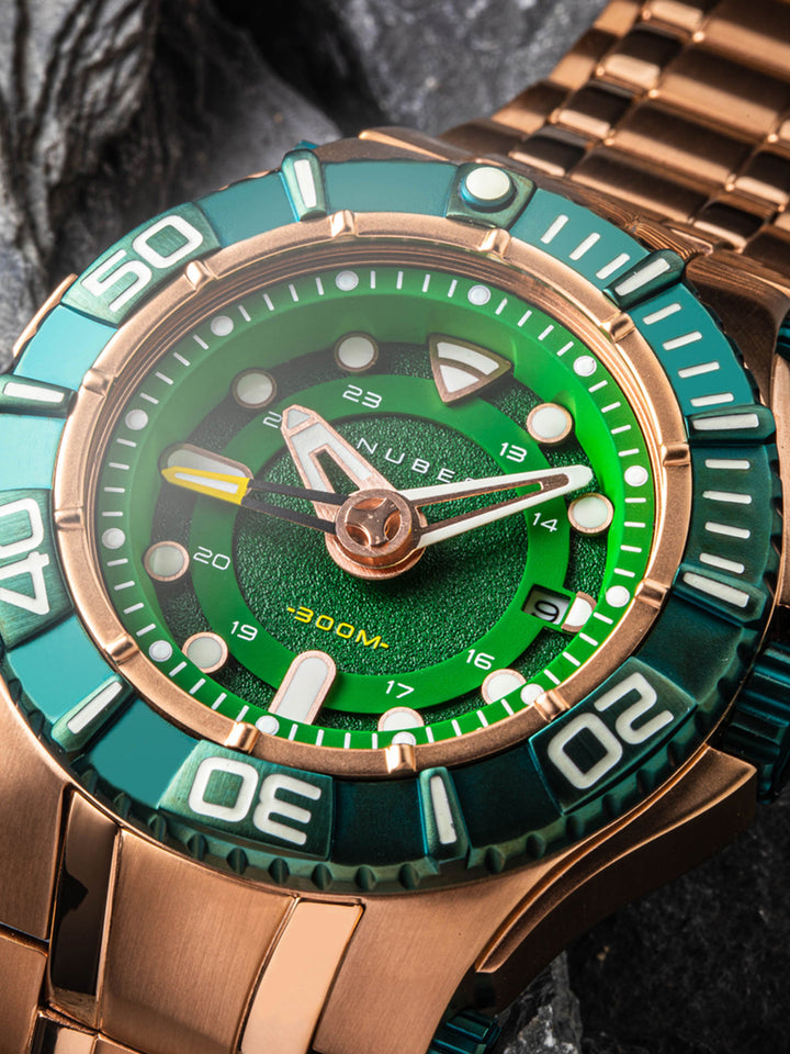 Manta 45mm Unidirectional Luminous Men's Watch -  NB-6059-33