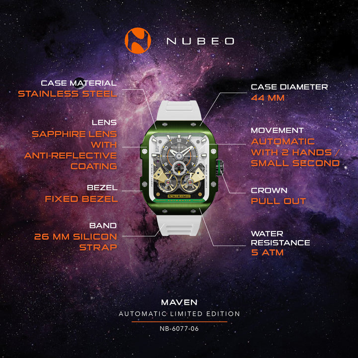 Maven Automatic Limited Edition Men's Watch - NB-6077-06