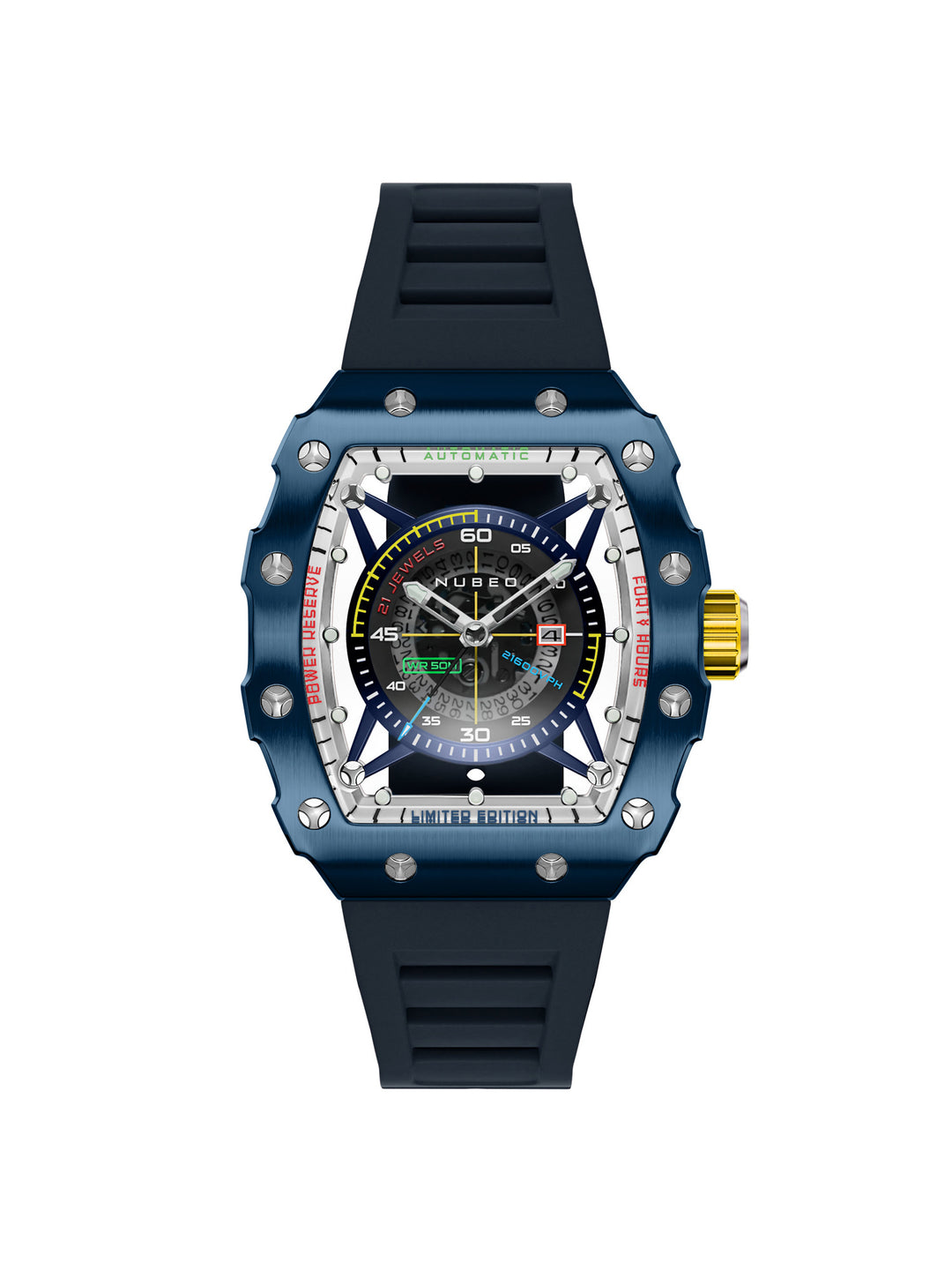 Huygens Automatic Limited Edition 21 Jewels Men's Watch -  NB-6080-02