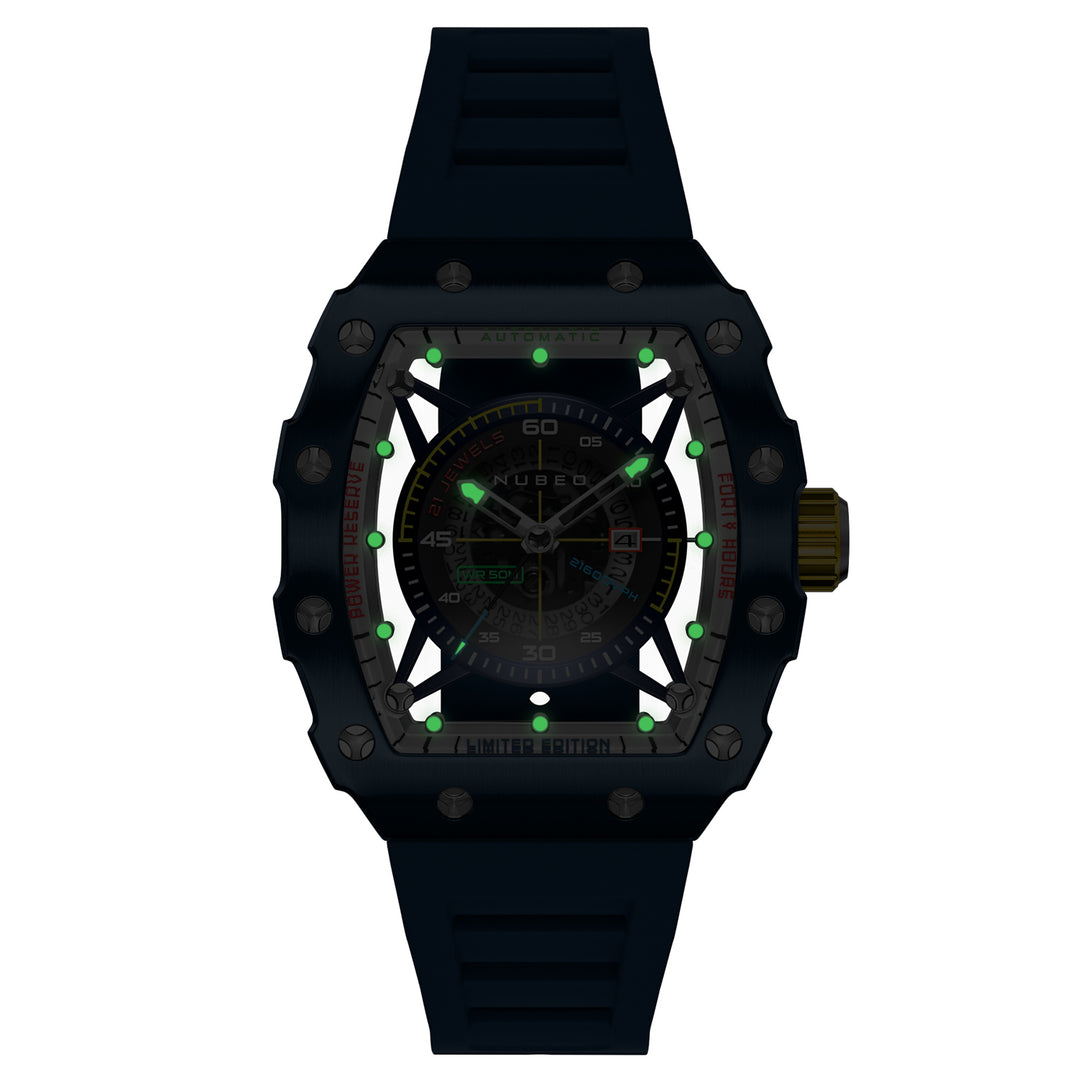 Huygens Automatic Limited Edition 21 Jewels Men's Watch -  NB-6080-02
