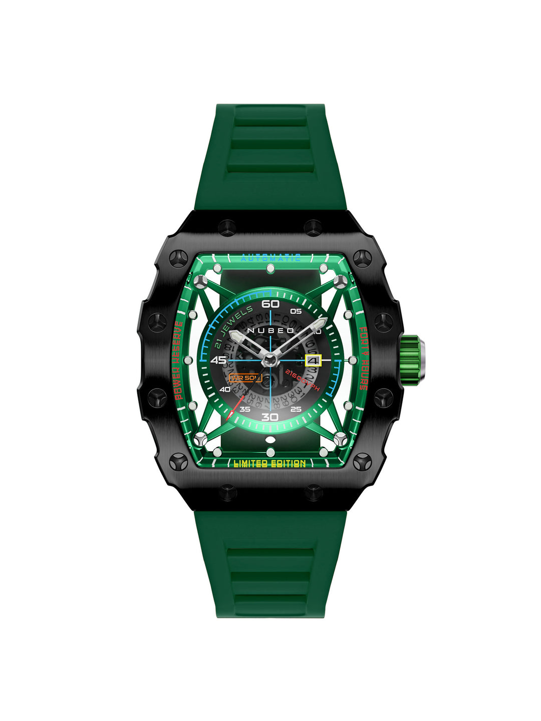 Huygens Automatic Limited Edition 21 Jewels Men's Watch -  NB-6080-03