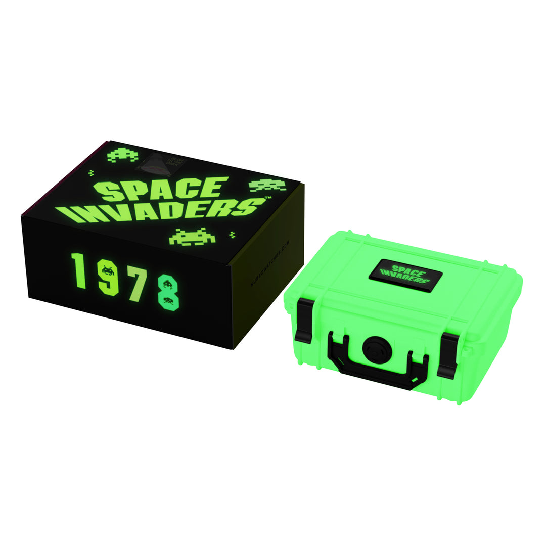 Quasar Automatic Space Invaders Limited Edition 24 Jewels Men's Watch -  NB-6082-SI-44