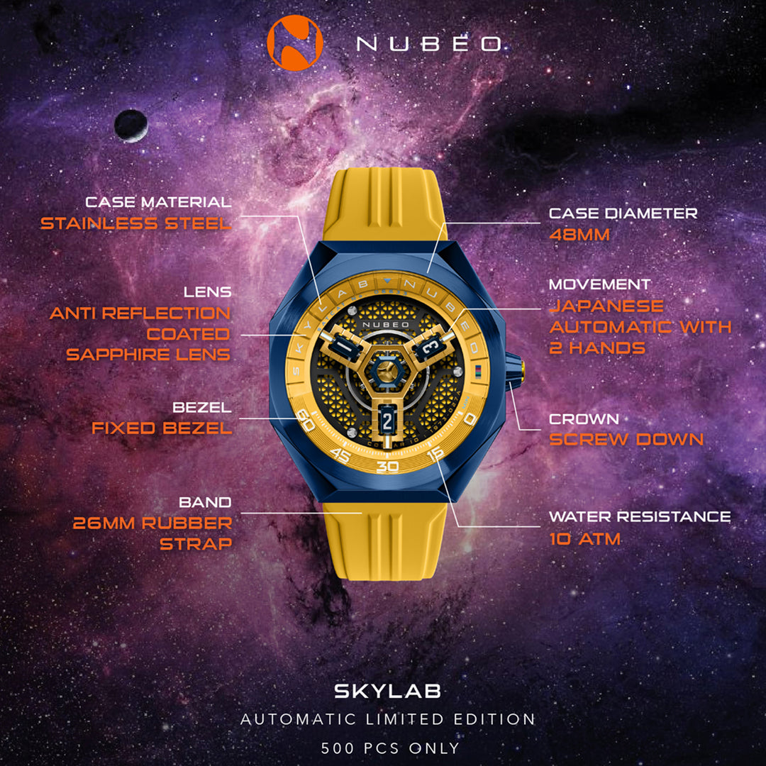 Skylab Automatic Limited Edition 24 Jewels Men's Watch -  NB-6083-03
