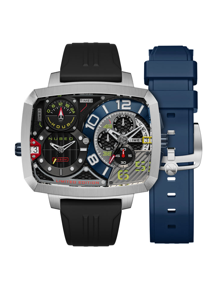 Odyssey Triple Time Zone Chronograph Limited Edition Men's Watch -  NB-6084-01