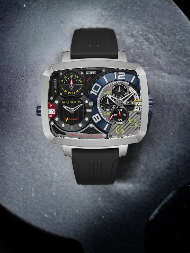 Odyssey Triple Time Zone Chronograph Limited Edition Men's Watch -  NB-6084-01