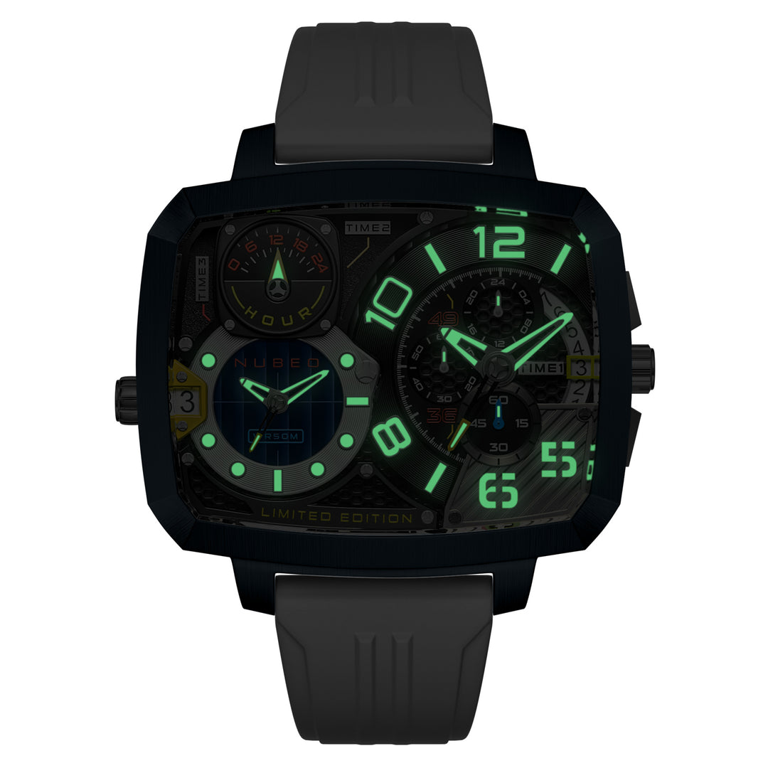 Odyssey Triple Time Zone Chronograph Limited Edition Men's Watch -  NB-6084-04