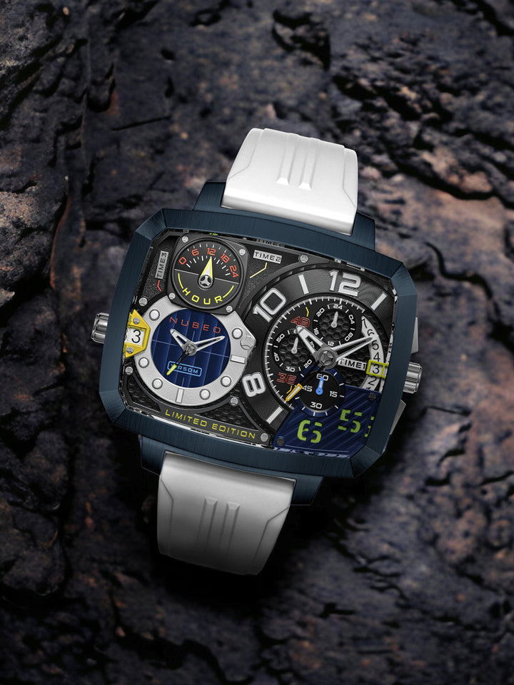 Odyssey Triple Time Zone Chronograph Limited Edition Men's Watch -  NB-6084-04