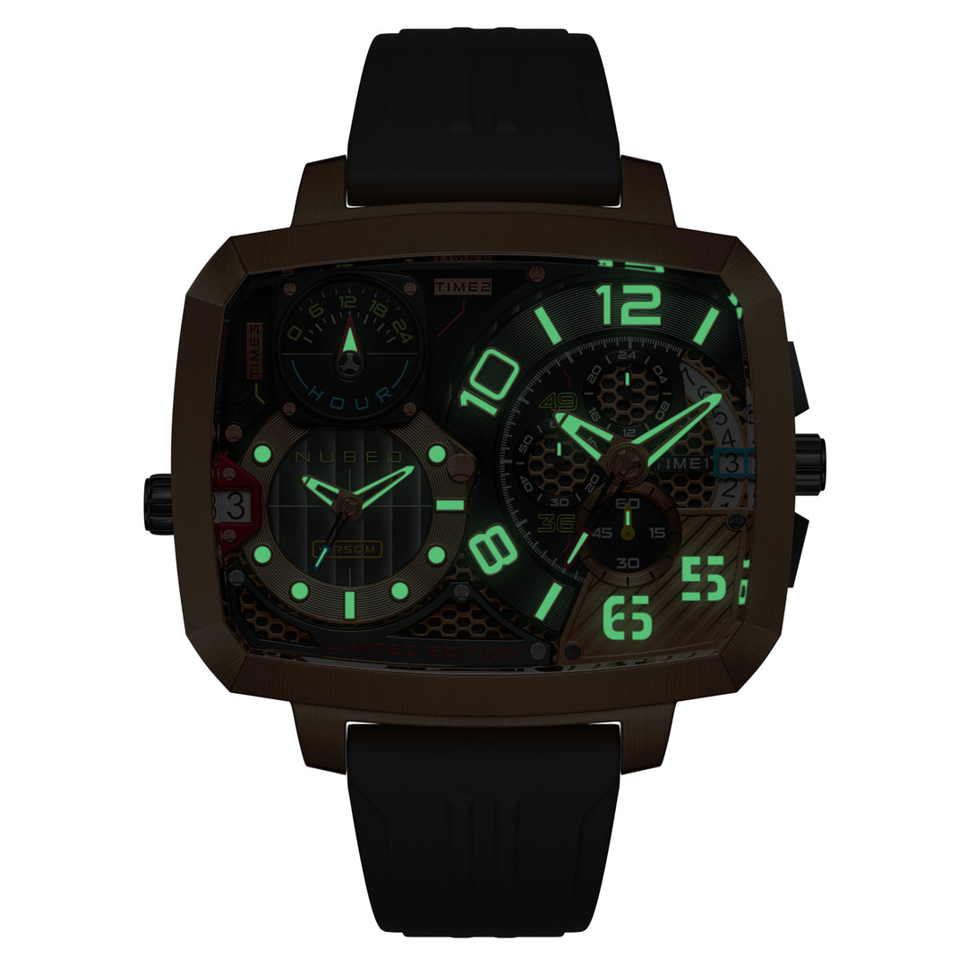 Odyssey Triple Time Zone Chronograph Limited Edition Men's Watch -  NB-6084-05