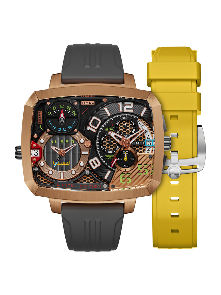 Odyssey Triple Time Zone Chronograph Limited Edition Men's Watch -  NB-6084-05