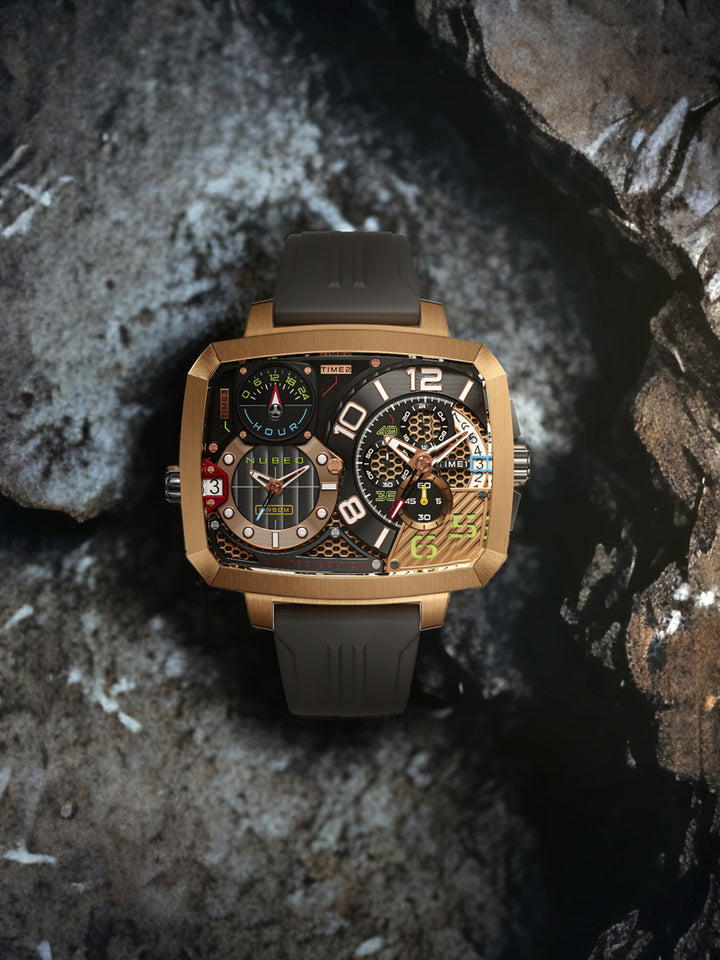 Odyssey Triple Time Zone Chronograph Limited Edition Men's Watch -  NB-6084-05